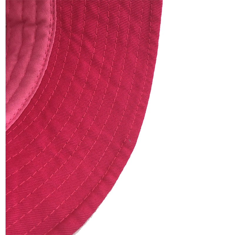 Sun Protection Women Fisherman Hat Custom Embroidery Bucket Cap