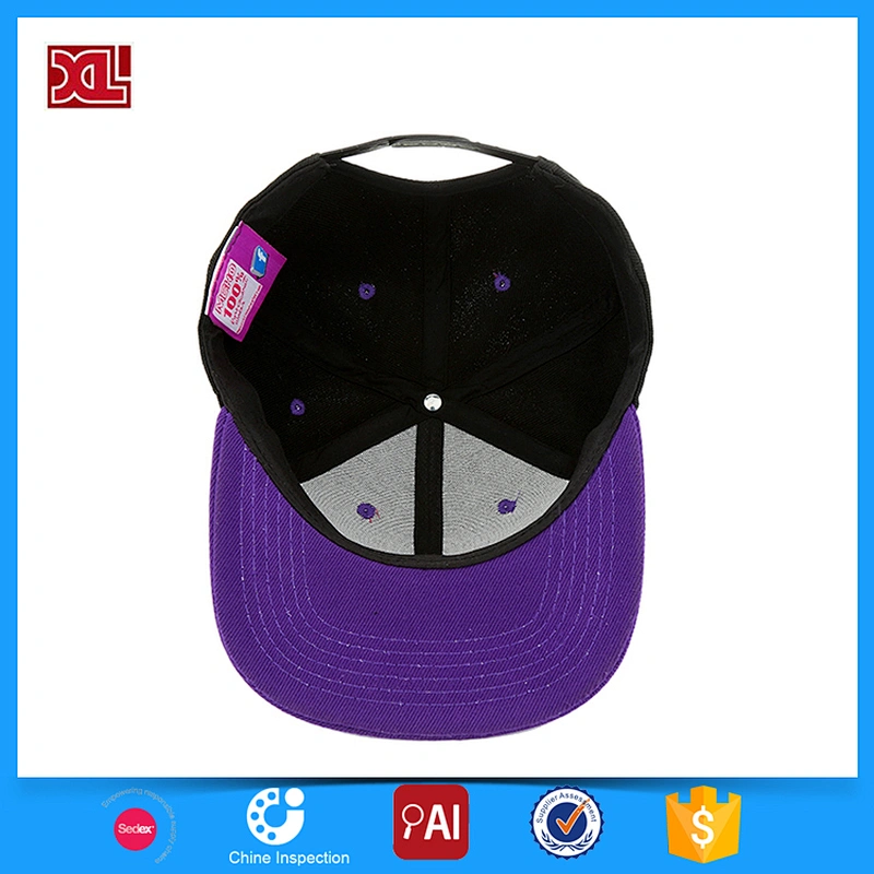 6 panels adult custom embroidery logo snapback gorra  hat
