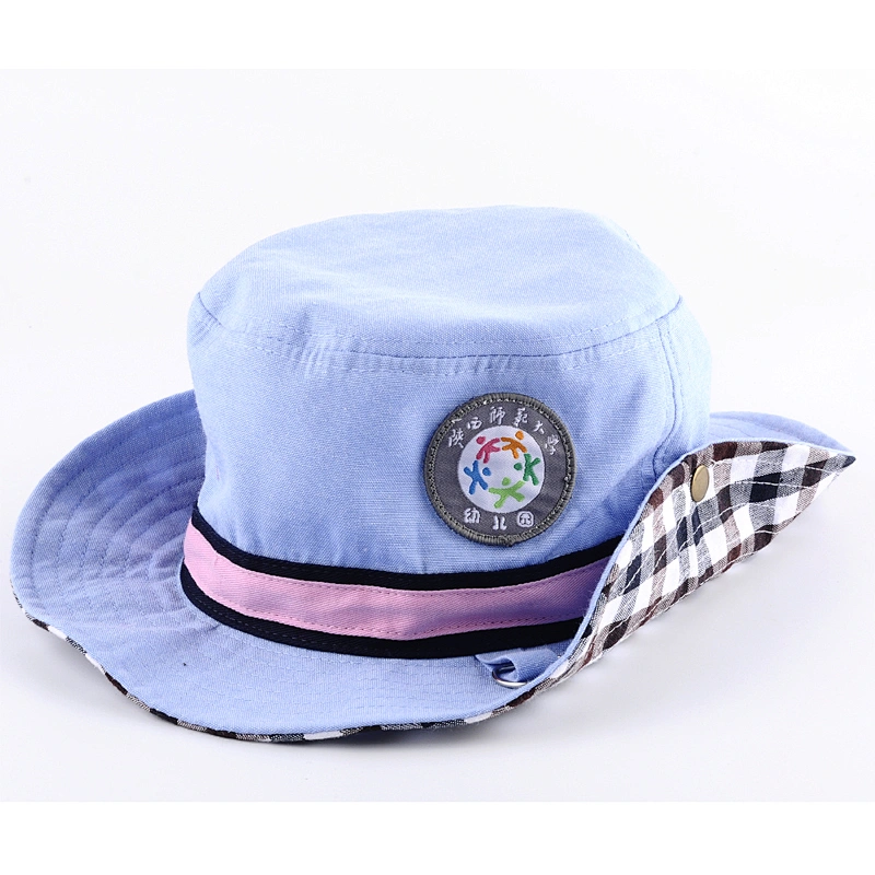 Wholesale kindergarten advertisement fishing cap children bucket hat