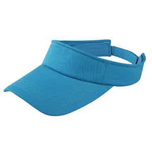 Visor Sun Plain Hat Sports Cap Colors Golf Tennis Beach Adjustable Men Women