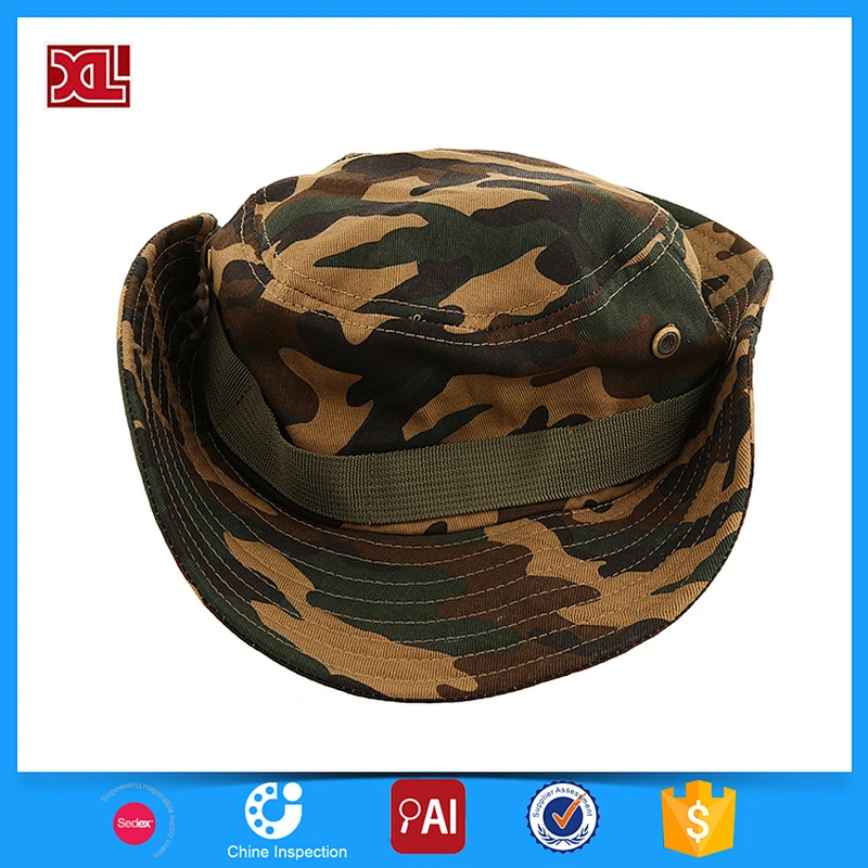 Factory camouflage color men sports hunting fishing hat bucket cap