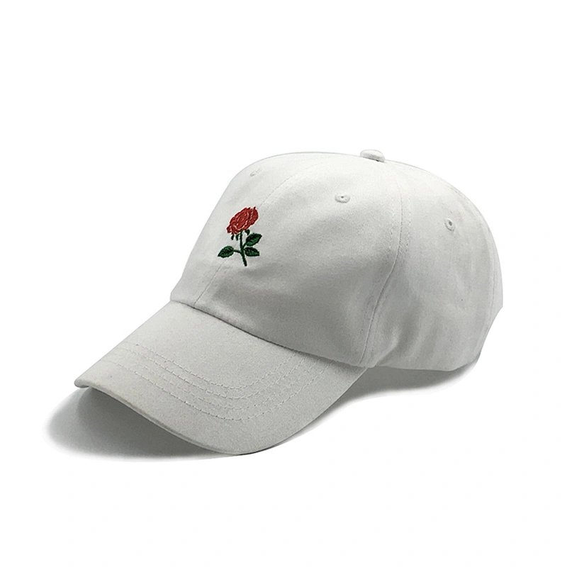 Fashion Comfortable baseball cap with embroidered custom logo