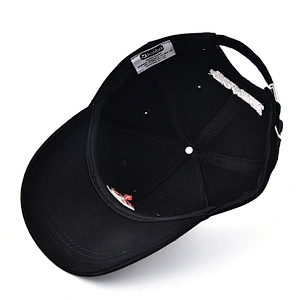 Fine Supplier Breathable Embroidery Stainless Steel Buckle Baseball Caps