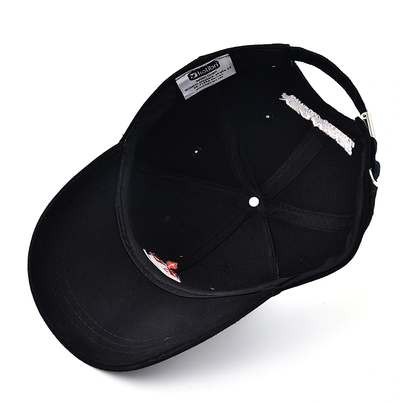 Fine Supplier Breathable Embroidery Stainless Steel Buckle Baseball Caps