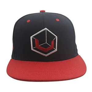 Hiphop Man Flat Bill Snap Back Cap Hat with Custom Embroidery Logo