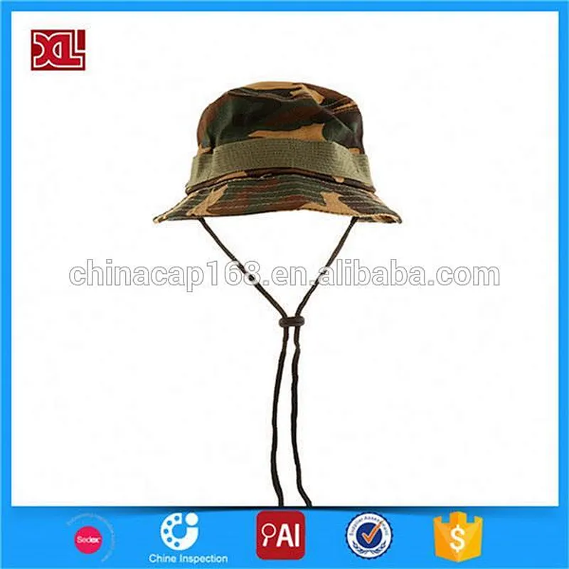 New Arrival Light Weight fisherman hat camouflage bucket cap