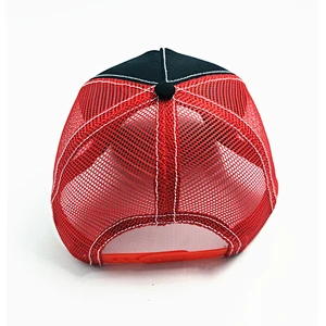 Wholesale good saling high quality trucker mesh baseball cap and hat with custom embroidered logo in cheap price factory direct