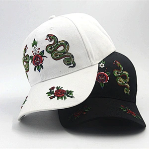 Baseball Cap Embroidered Cotton Couple Hat