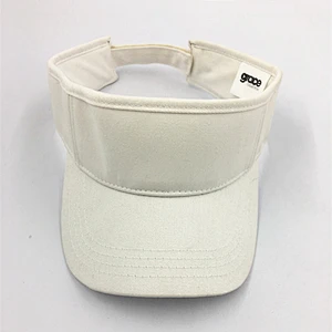 Wholesale Unisex Sun Protection Blank Cotton Golf Visor Hat Cap