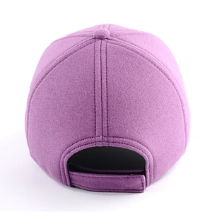 Foam fabric 6panel casquette cap plain logo hat