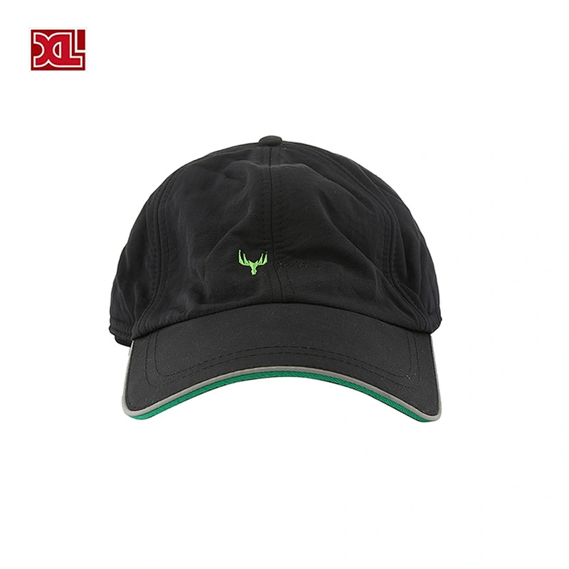 men  black winter baseball cap hat with adjustable string