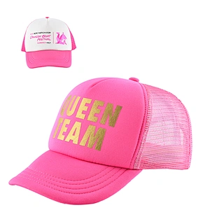 wholesale factory price mesh truker hat with printed logo custom