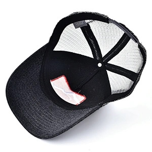 fashion wholesale direct factory price good quality with patch logo mesh  hat,custom  cap
