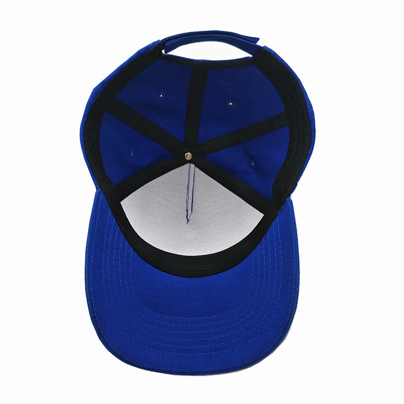 High quality baseball cap with heat transfer printing 5 panel baseball cap