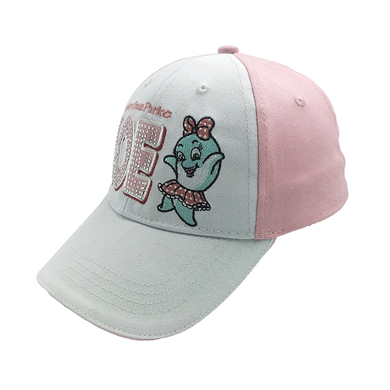 Hot sale baseball cap Customized logo cap Kids beautiful cap