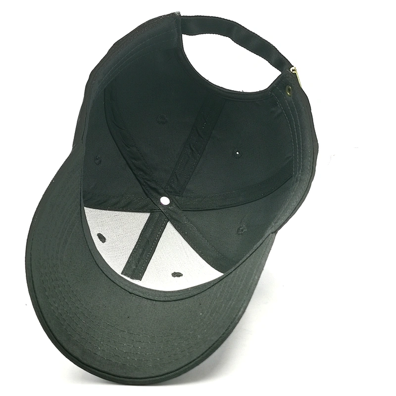Luxury Customized 3D Embroidery Sunscreen 100% Cotton Fitted Baseball Cap