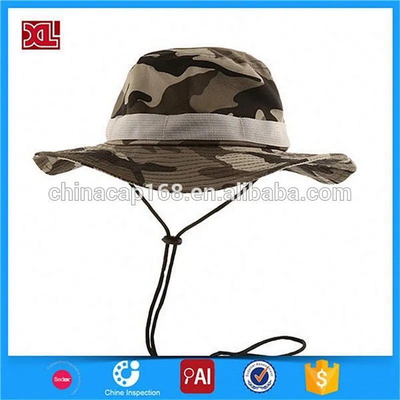 Factory camouflage color men sports hunting fishing hat bucket cap