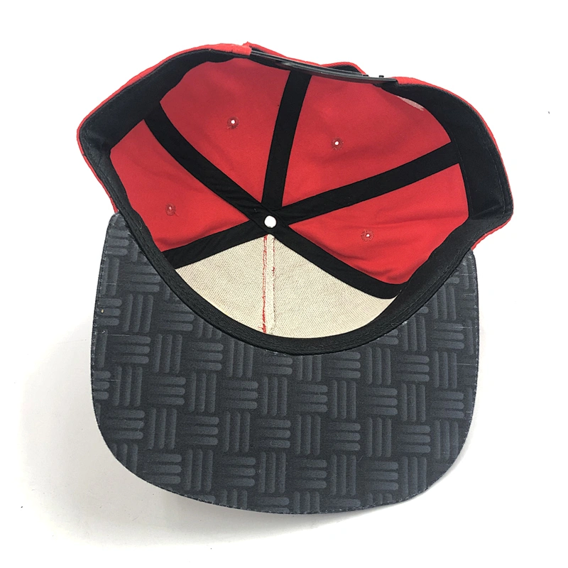 China Manufacturer Cotton Snapback Hat Flat Square Brim Cap Sport Caps