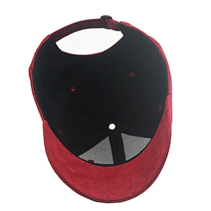6 Panel Suede Fabric Unisex Baseball dad cap sport hats