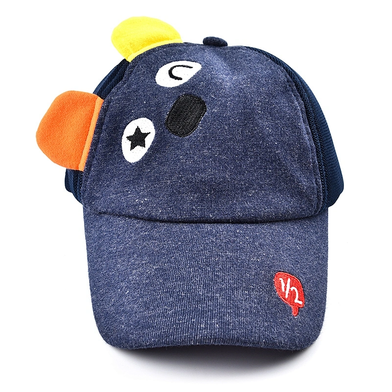 Professional Supplier Embroidery Printed Logo Knitted Fabric Nylon Kids Hats