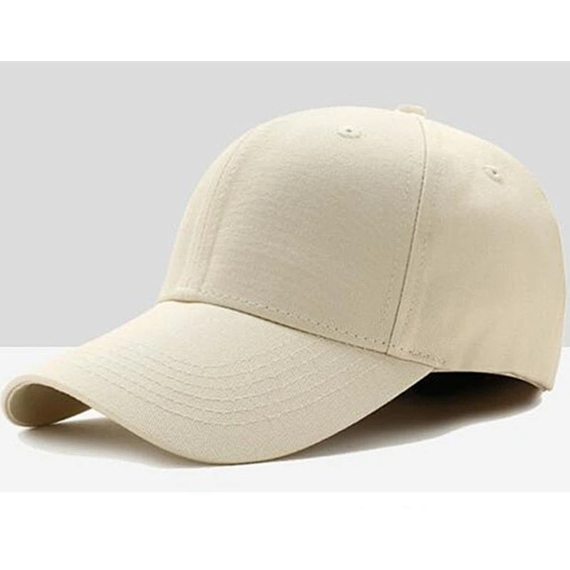 Cotton Twill Baseball Cap Fitted Flex Fit Ballcap Plain Blank Hat