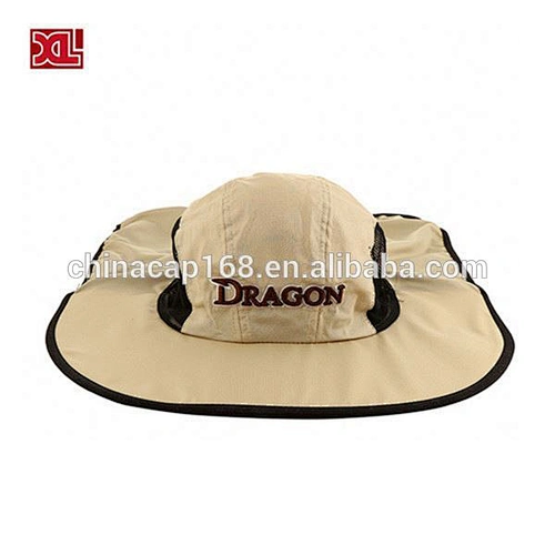 Mans Sun UV Protection Fishing Bucket Hats Cap with Neck Cover Ear Flap