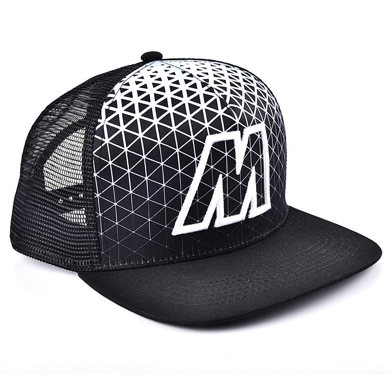 fashion wholesale embroidery logo mesh  hat,custom  cap