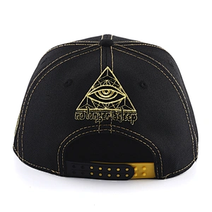 Embroidery Logo Males Gorras Flat Bill Snap Back Hat
