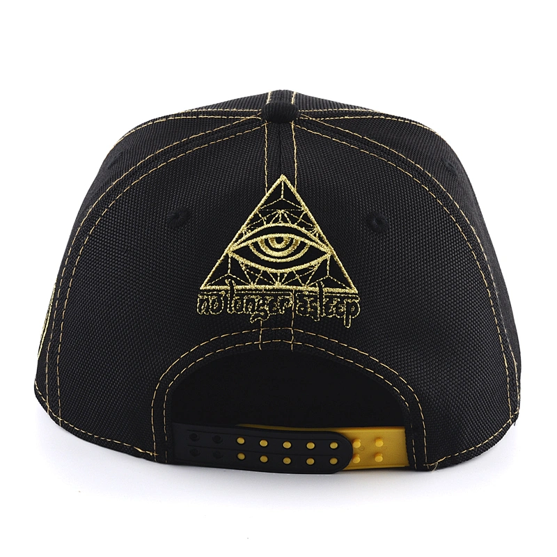 Embroidery Logo Males Gorras Flat Bill Snap Back Hat