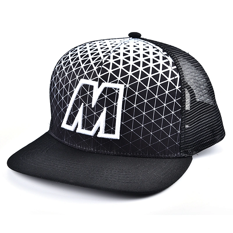 fashion wholesale embroidery logo mesh  hat,custom  cap