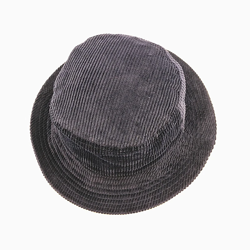 Customized Winter Bucket Hat Corduroy fishing hat