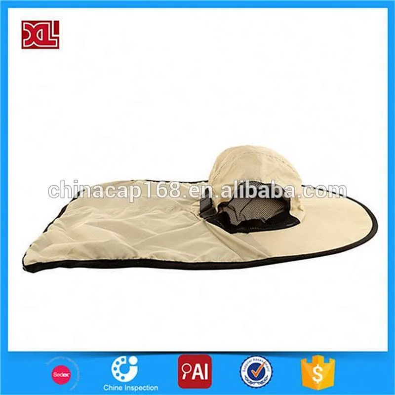 Wholesale polyester fisherman hat with stringt bucket cap