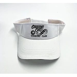 Promotion Seasonal Embroidered monogram adjustable straw beach visor with cheap price