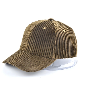 Golf Corduroy Unisex Plain Hats Custom Sport Baseball Caps
