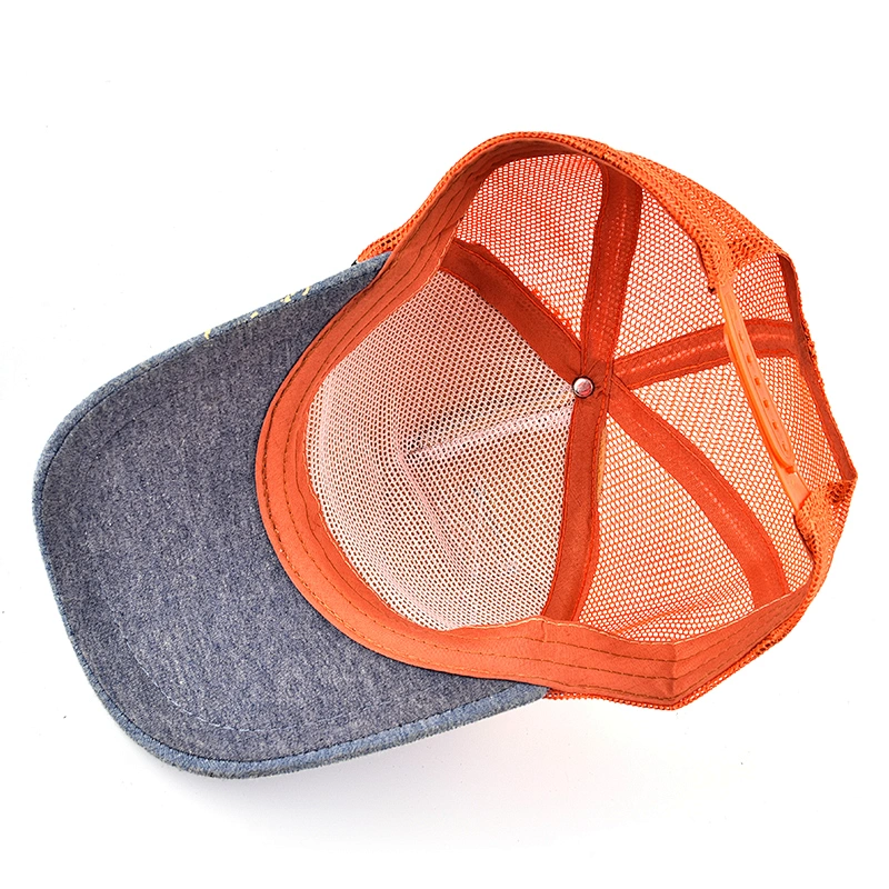 fashion wholesale embroidery logo mesh  hat,custom  cap