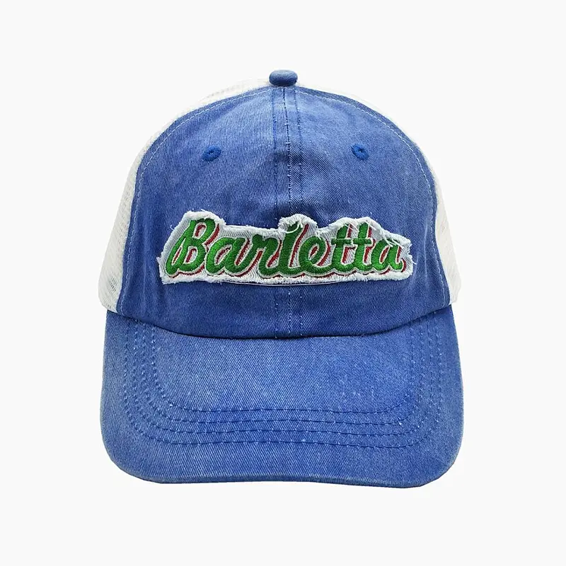 Good quality trucker hat Cap with mesh at back Demin trucker hat