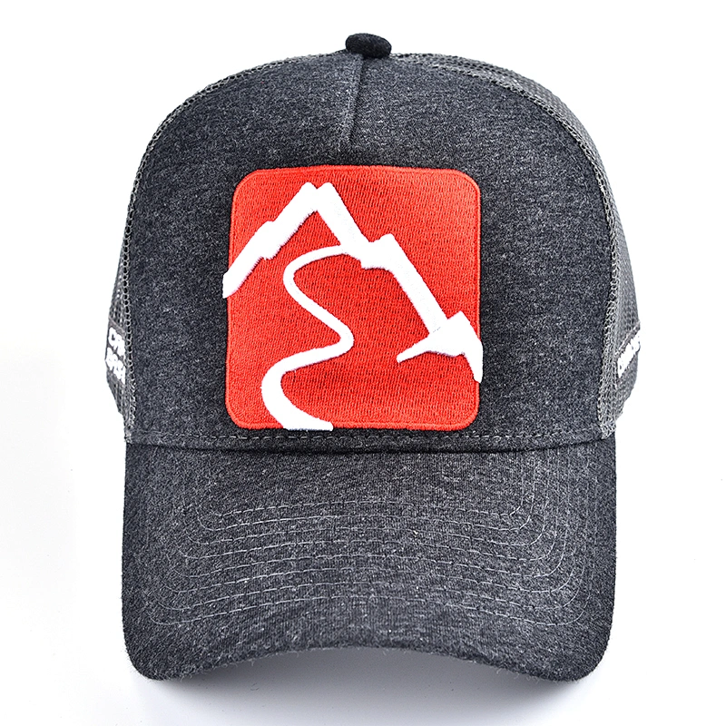 fashion wholesale direct factory price good quality with patch logo mesh  hat,custom  cap