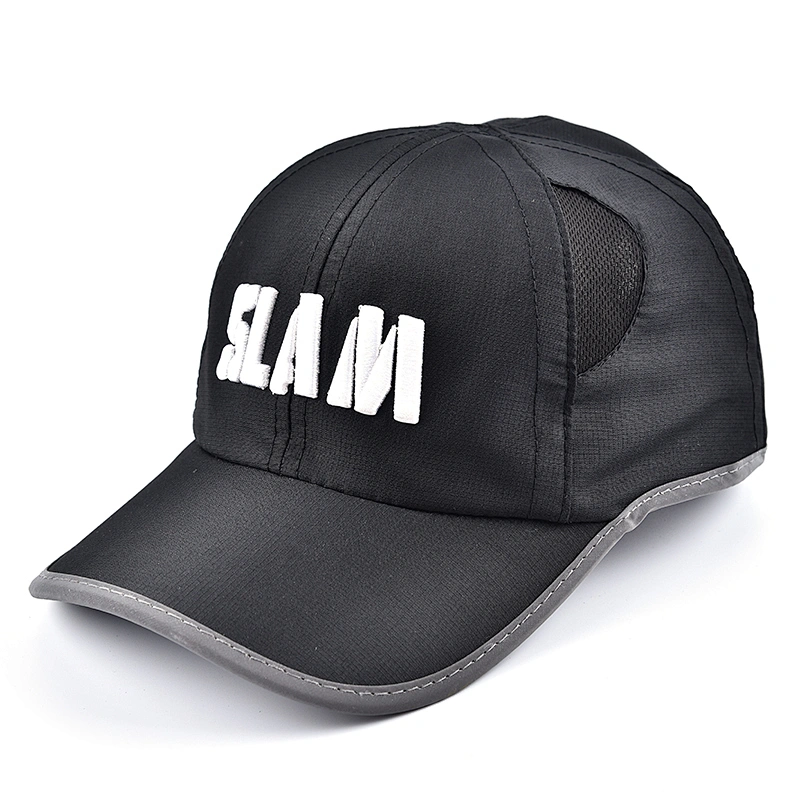 wholesale factory direct quick dry cap customized made  sports baseball cap and hat with embroidery and logo