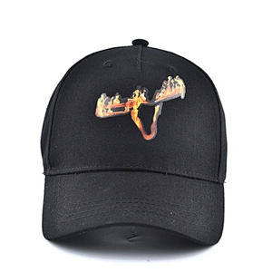 5 panel cap baseball caps with printing logo