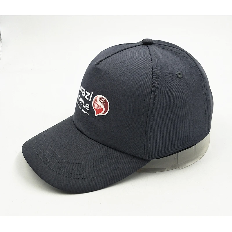 Promotional Cheap advertising baseball cap in Polyester material with printing logo factory direct saling