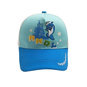 baseball Cap Kids with Customized embroidered logo 5 panel children cap