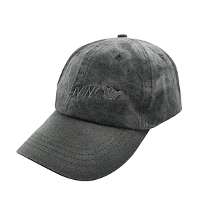 Washed Unstructured Letter Embroidery Baseball Distressed Dad Caps Hats
