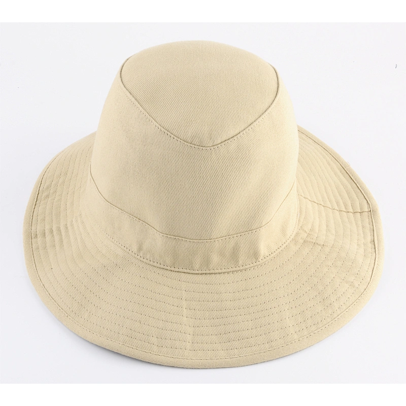 custom plain cotton fisherman hat customized bucket cap