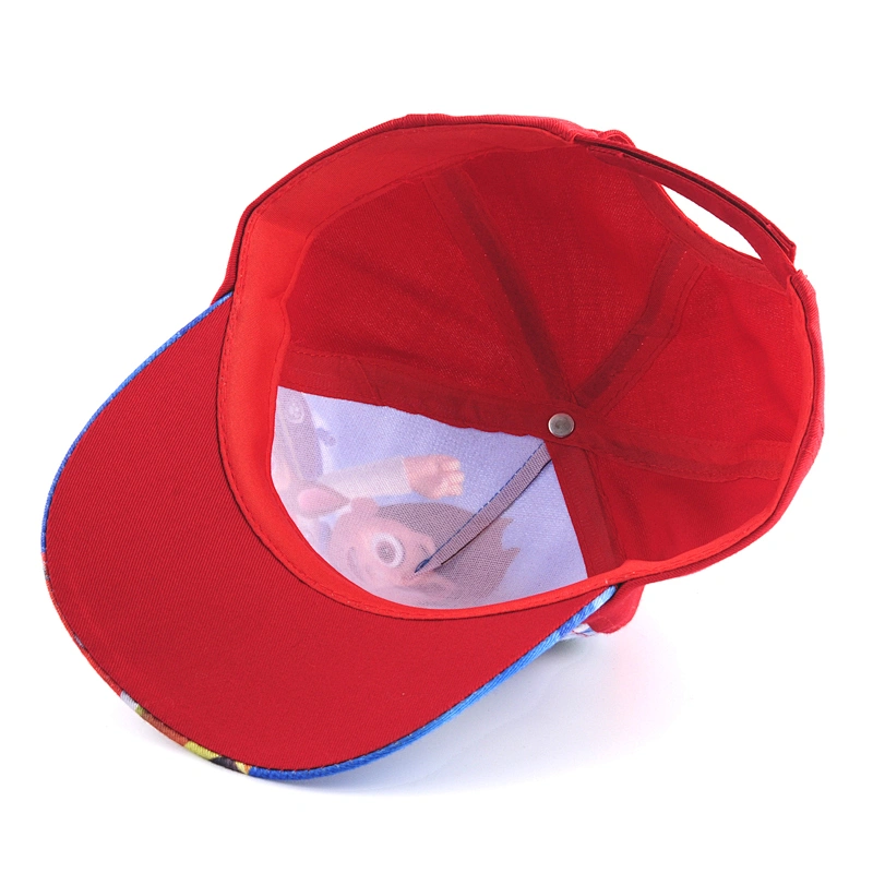 Cartoon Printing Kids Baseball Caps Custom Children Sport Hats