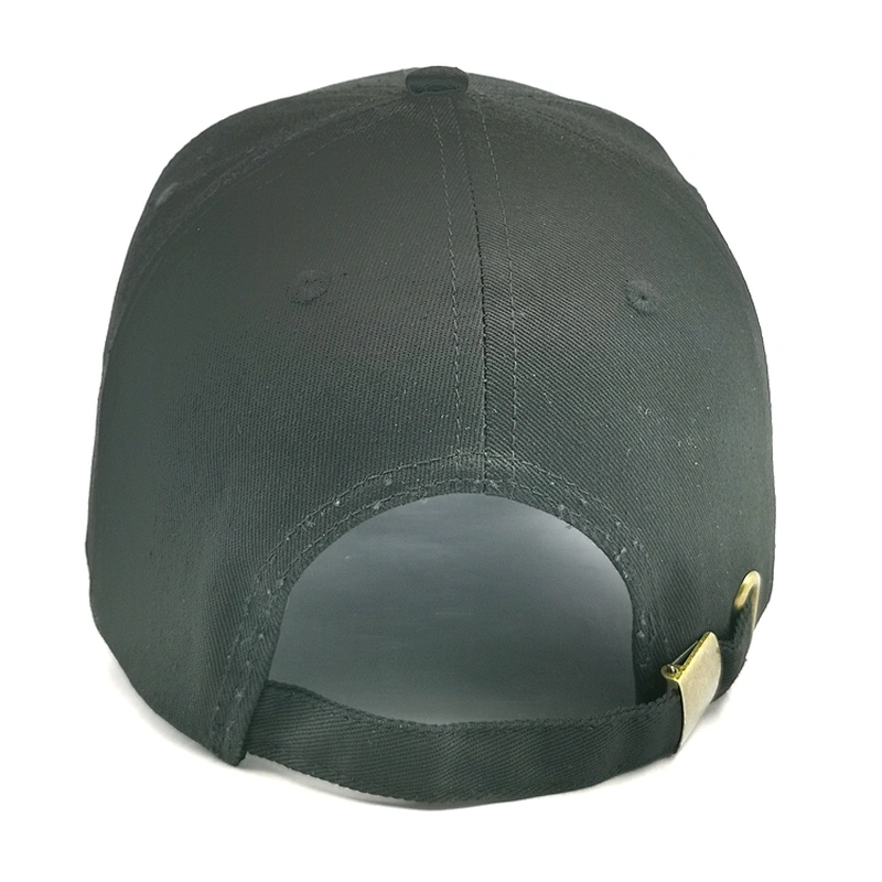 Luxury Customized 3D Embroidery Sunscreen 100% Cotton Fitted Baseball Cap