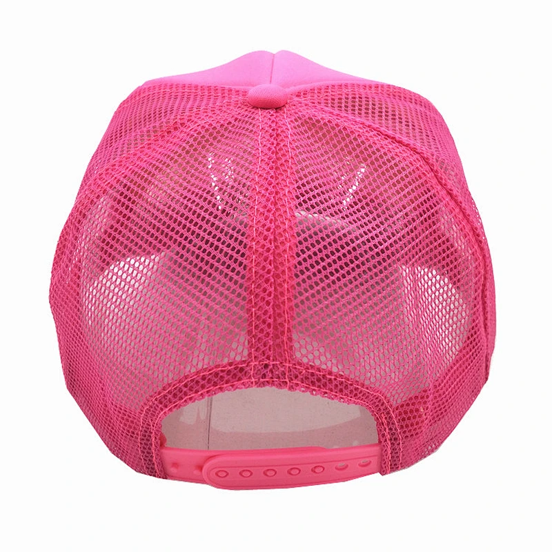 Custom 5 Panel Baseball Cap Trucker Foam and Mesh Fitted Hat