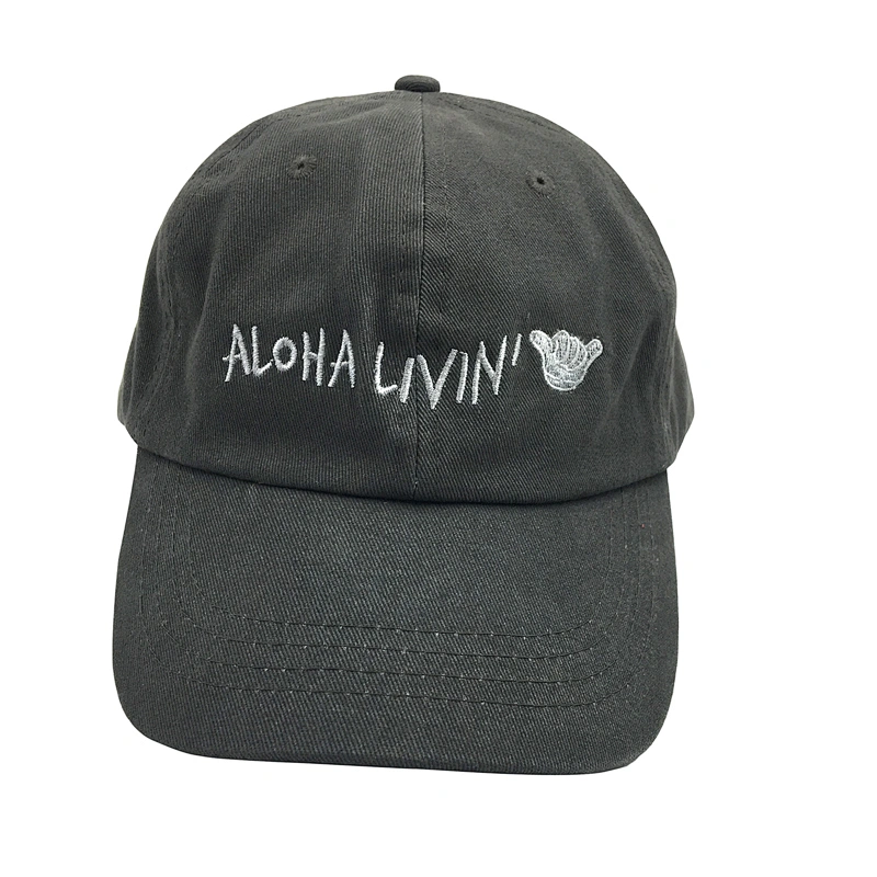 Washed Unstructured Embroidery Unisex Baseball Dad Gorras Caps