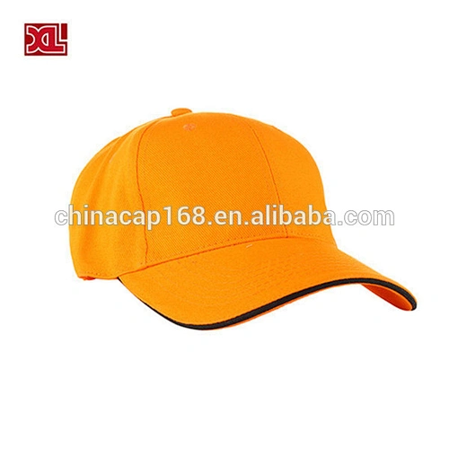 Guangzhou sandwichd gorras factory cheap custom 6 panel baseball hats