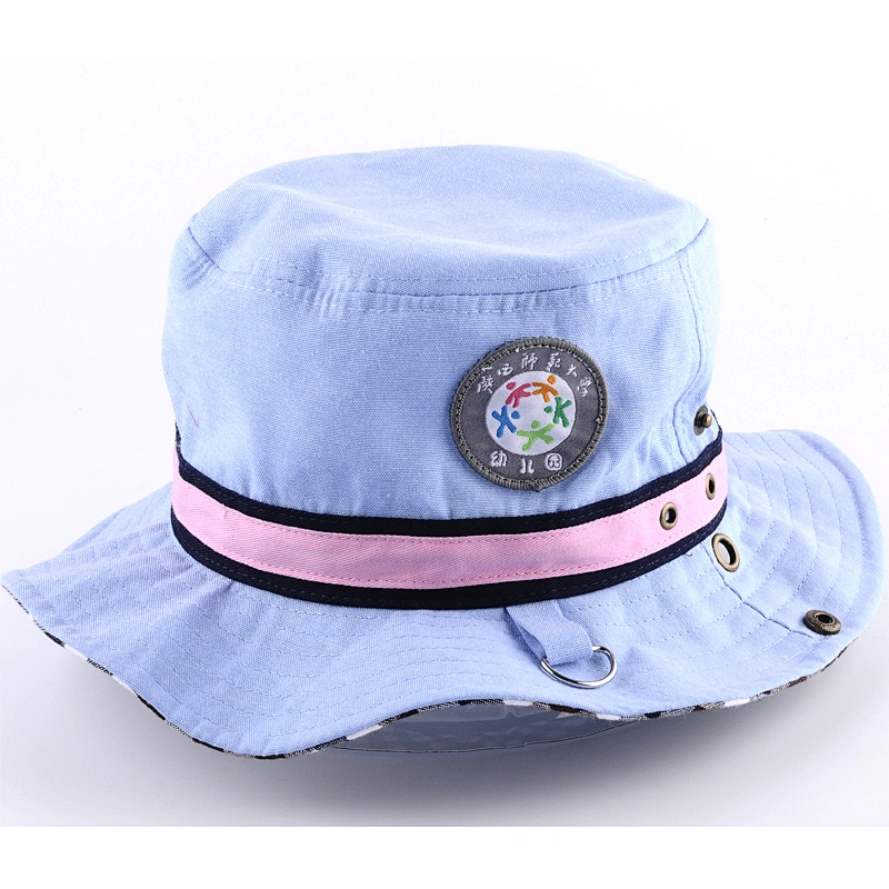 Wholesale kindergarten advertisement fishing cap children bucket hat