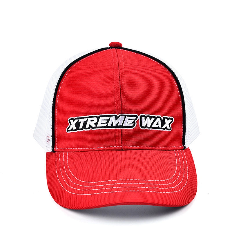Custom Polyester Embroidery Logo Trucker Mesh Baseball Cap Hat